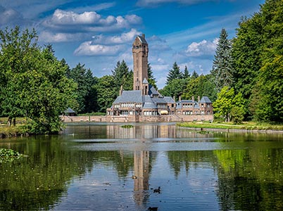 Landschappen in het park De Hoge Veluwe